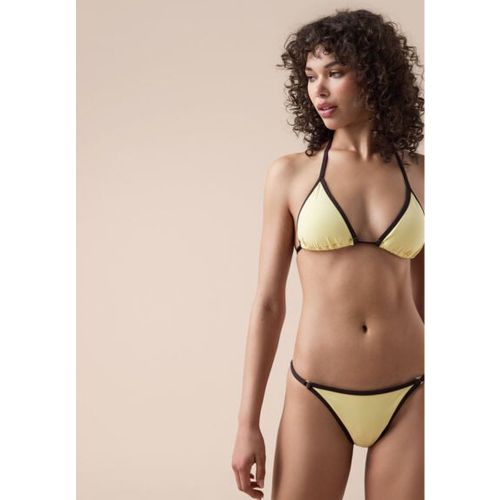 String de bain Bicolor Piping Taille TAILLE UNIQUE - Calzedonia - Modalova