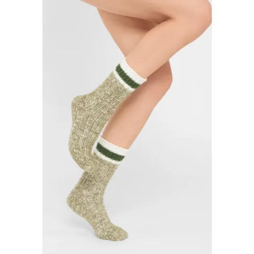 Chaussettes en laine moulinée Taille TAILLE UNIQUE - Calzedonia - Modalova