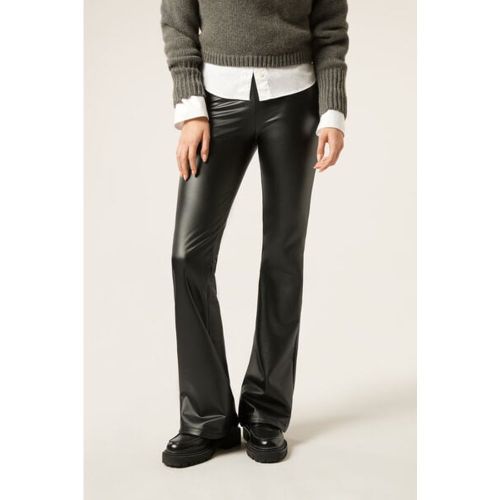 Pantalon Pattes d’éléphant Polaires Effet Enduit Taille M - Calzedonia - Modalova