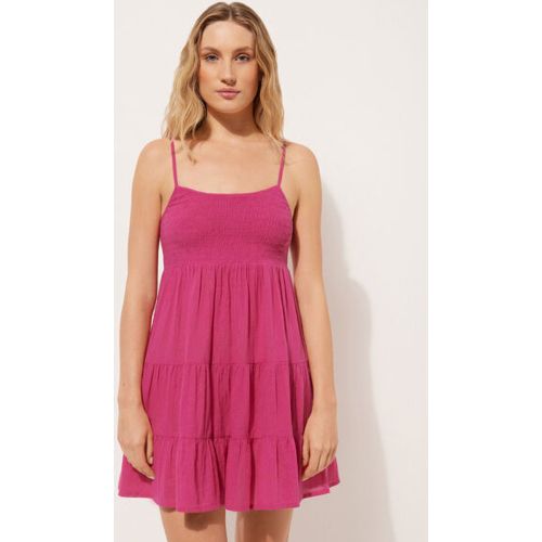 Robe courte à volants Taille M - Calzedonia - Modalova
