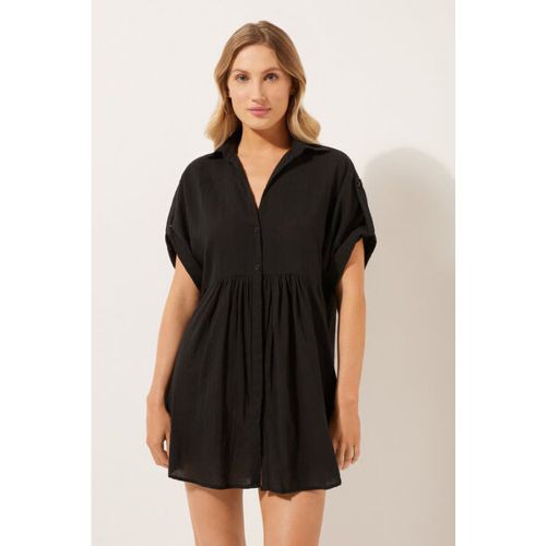 Robe-chemisier courte Taille M-L - Calzedonia - Modalova