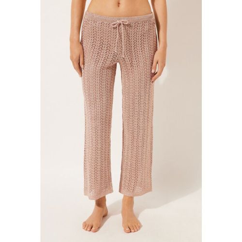 Pantalon long en crochet métallisé Taille L - Calzedonia - Modalova