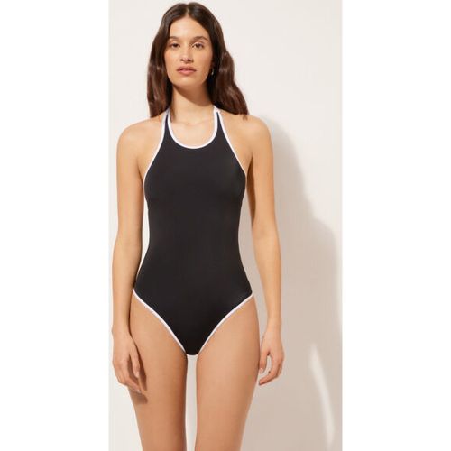 Maillot une pièce Black & White Taille L - Calzedonia - Modalova