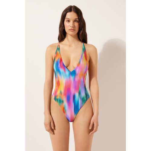 Maillot une pièce Rainbow Shades Taille L - Calzedonia - Modalova