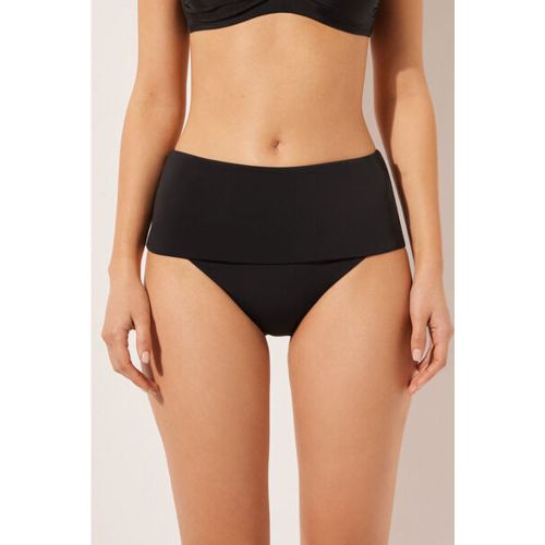Bas de maillot à bandeau taille haute Indonesia Taille M - Calzedonia - Modalova