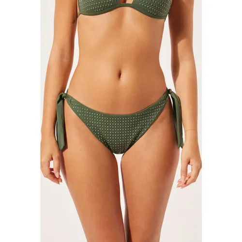 Bas de maillot à nœuds maillot de bain Luxury Stones Taille M - Calzedonia - Modalova