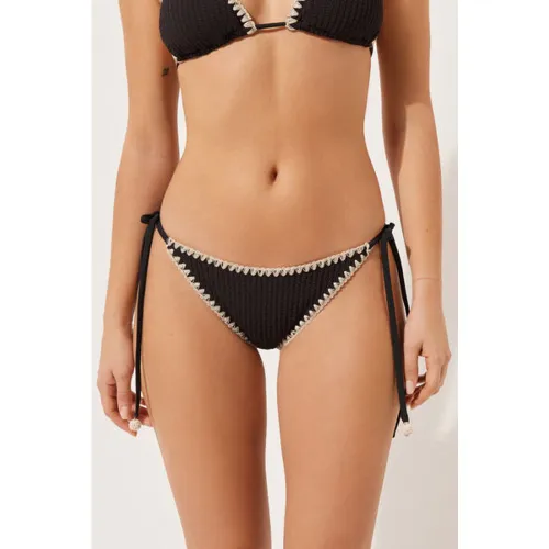 Bas de maillot brésilien Bicolor Taille L - Calzedonia - Modalova