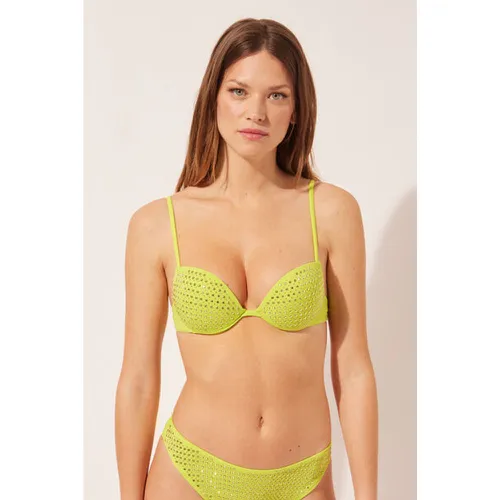 Haut de maillot push-up à rembourrage progressif Luxury Stones Taille 36 - Calzedonia - Modalova