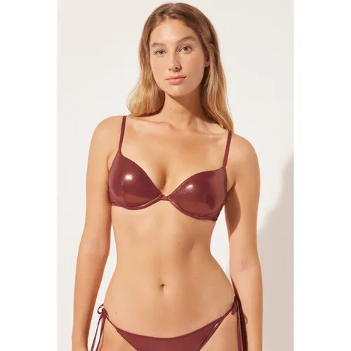 Haut de maillot push-up Metallic Skin Taille 36 - Calzedonia - Modalova