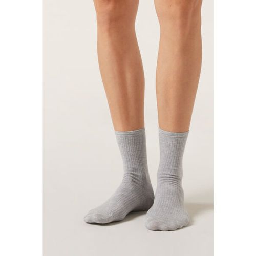 Chaussettes courtes en cachemire à paillettes Taille TAILLE UNIQUE - Calzedonia - Modalova