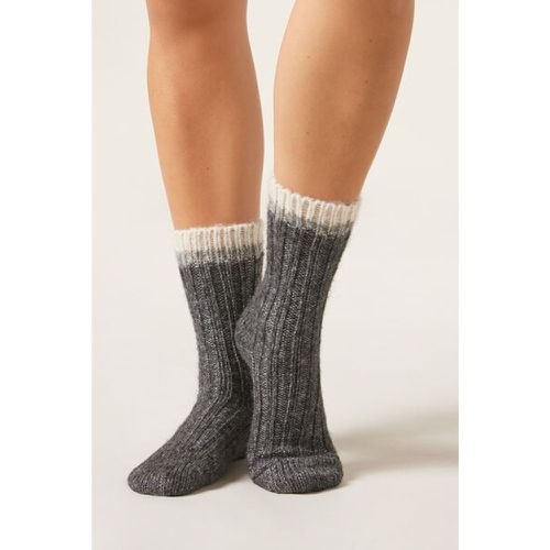 Chaussettes avec laine Taille TAILLE UNIQUE - Calzedonia - Modalova