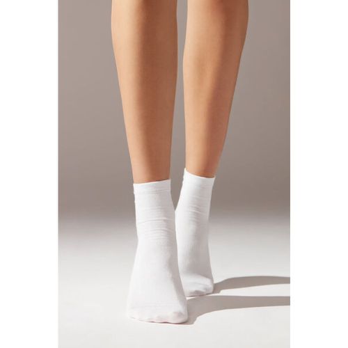 Chaussettes Courtes avec Bordure Travaillée Taille 36-38 - Calzedonia - Modalova