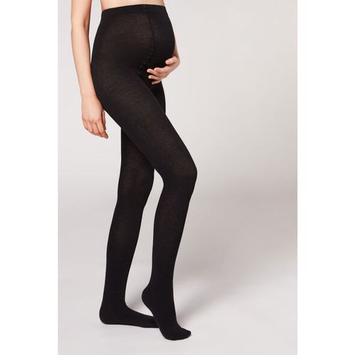 Collant opaque de maternité avec cachemire Taille L - Calzedonia - Modalova