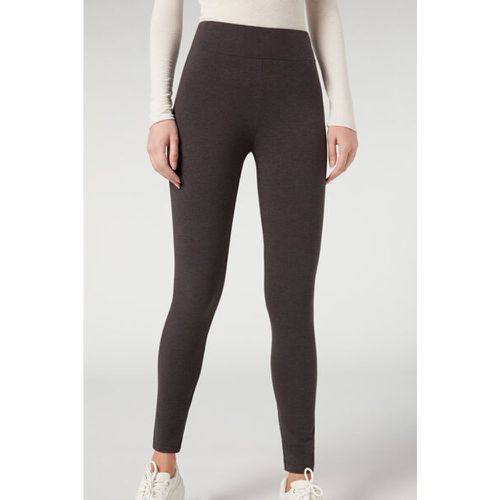 Legging Opaque Thermique en Coton Taille L - Calzedonia - Modalova