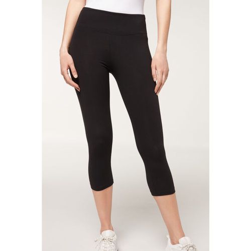 Legging Corsaire en Coton Taille L - Calzedonia - Modalova