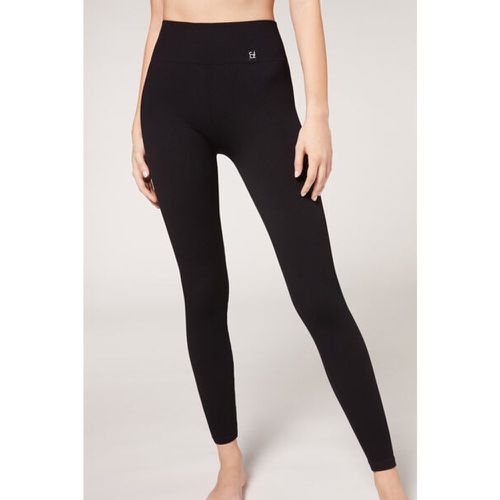 Legging Sportif Sans Coutures à Fines Côtes Taille S/M - Calzedonia - Modalova