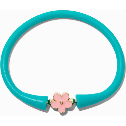 Bracelet en silicone fleur menthe - Claire's - Modalova