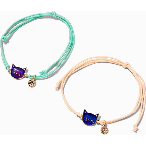 Bracelets en cordon réglable pastel chat d’humeur best friends - Lot de 2 - Claire's - Modalova