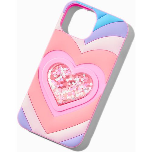 Coque de protection pour portable silicone cœur qui bat shaker - Compatible avec iPhone® 13/14/15 - Claire's - Modalova