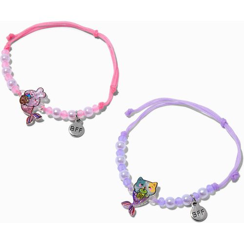 Bracelets réglables sirène Best Friends - Lot de 2 - Claire's - Modalova