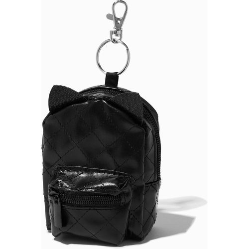 Porte-clés mini sac à dos peluche chat - Claire's - Modalova
