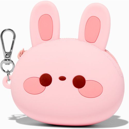 Porte-clés porte-monnaie en silicone lapin - Claire's - Modalova