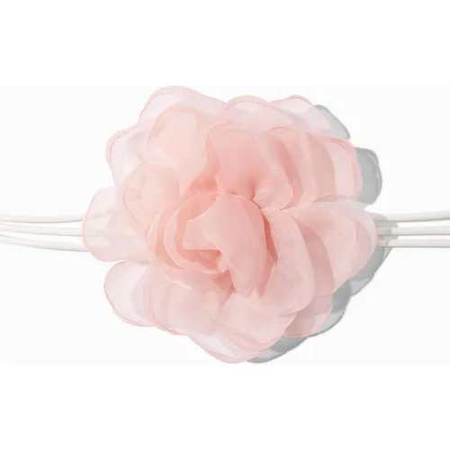 Claire's Ras-de-cou rosette rose - Claire's - Modalova