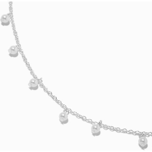 Collier de breloques confetti en perles d'imitation blanches - Claire's - Modalova