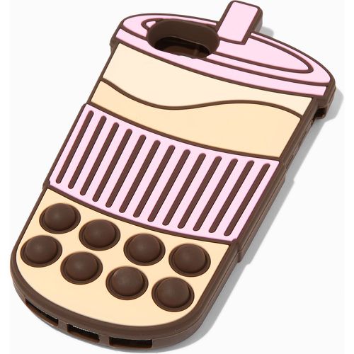 Coque de portable en silicone « Popper » thé aux perles - Compatible avec iPhone® 6/7/8/SE - Claire's - Modalova