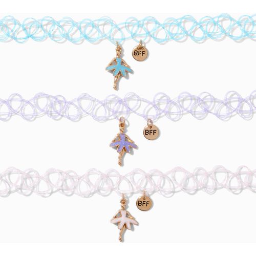 Ras-de-cou effet tatouage ballet ballerine best friends - Lot de 3 - Claire's - Modalova