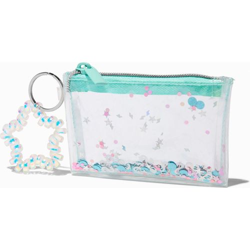 Porte-monnaie pochette poignet à paillettes liquide étoile - Claire's - Modalova