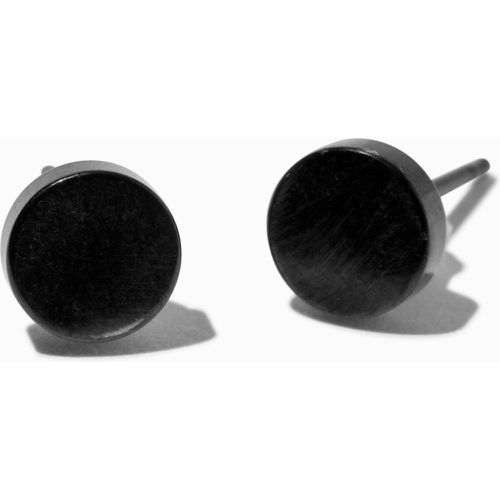 Clous d’oreilles à disques 6 mm en titane couleur argentée C LUXE by Claire’s - Claire's - Modalova