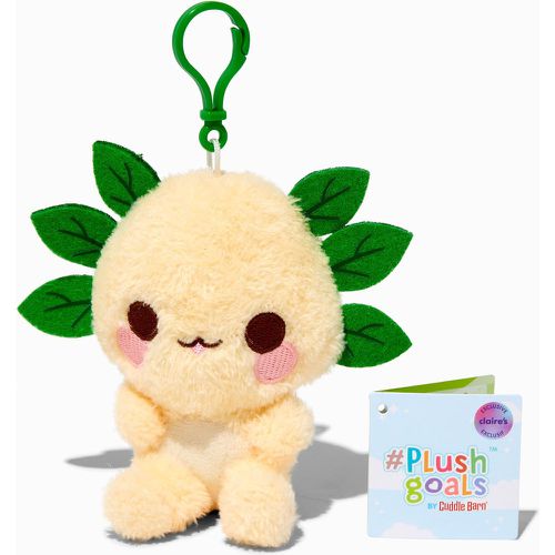 Décoration à clip pour sac en peluche Leia l'axolotl à feuilles 13 cm en exclusivité chez Claire’s #Plush Goals by Cuddle Barn® - Claire's - Modalova