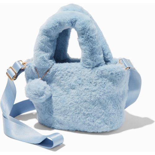 Sac cabas à bandoulière layette en fausse fourrure - Claire's - Modalova