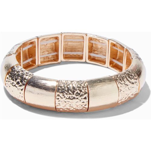 Bracelet élastique large couleur texturé - Claire's - Modalova