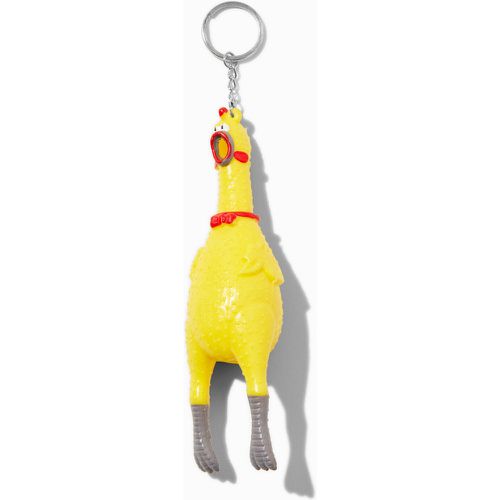 Porte-clés à serrer poulet en silicone - Claire's - Modalova
