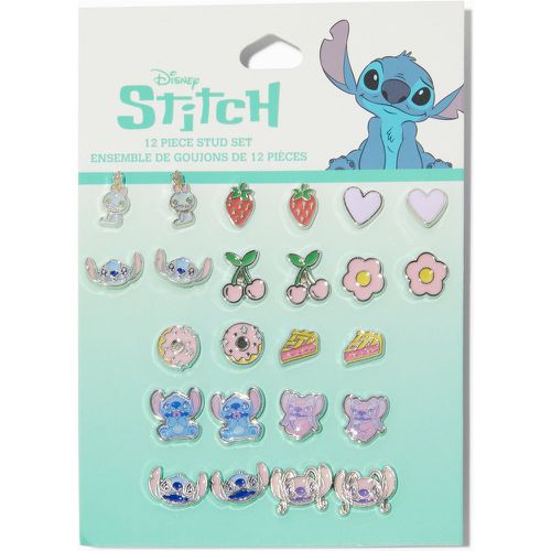 Clous d'oreilles BFF Disney Stitch - Lot de 12 - Claire's - Modalova