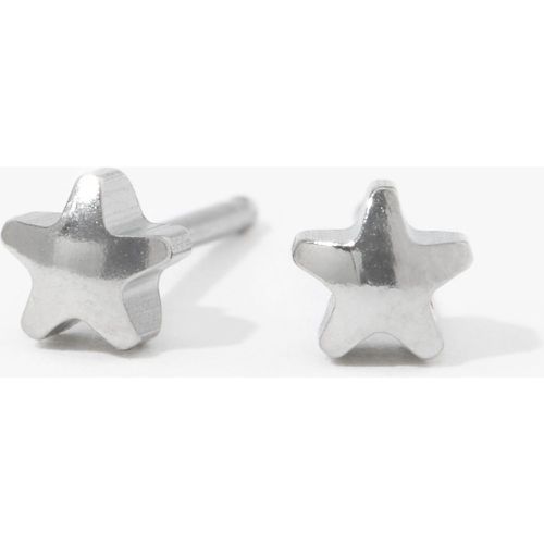 Kit de piercing d'oreilles avec boucles d’oreilles étoile en acier inoxydable avec lotion de soin - Claire's - Modalova