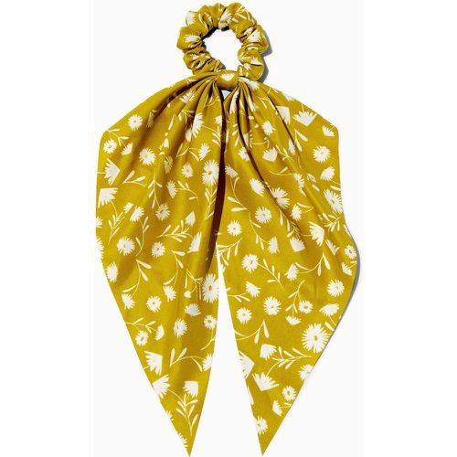 Chouchou foulard floral citrine d'imitation - Claire's - Modalova