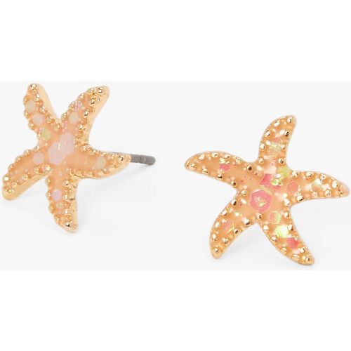Clous d'oreilles étoile de mer UV changeant de couleur - Claire's - Modalova
