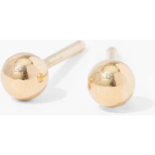 Kit de piercing pour les oreilles avec boucles d’oreilles boule 3 mm or 18 carats avec lotion de soin - Claire's - Modalova