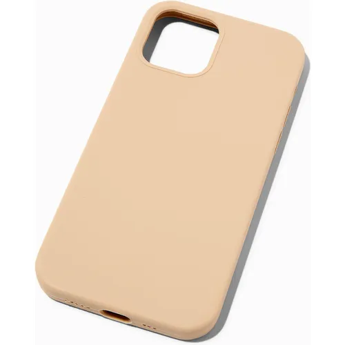 Coque de portable taupe unie - Compatible avec iPhone® 12/12 Pro - Claire's - Modalova