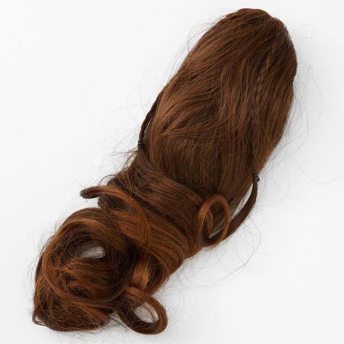 Cheveux synthétiques tressés bruns avec pince à cheveux intégrée - Claire's - Modalova