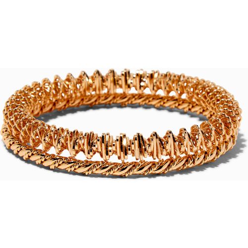 Bracelets élastiques fins bangle couleur - Lot de 2 - Claire's - Modalova