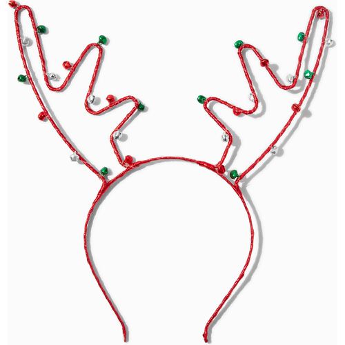 Serre-tête rennes et clochettes Noël - Claire's - Modalova