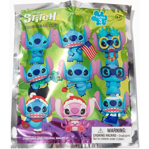 Pochette surprise avec figurine clip pour sac Disney Stitch série 3 - Les modèles peuvent varier - Claire's - Modalova