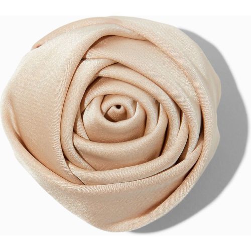 Barrette florale rosette couleur nude - Claire's - Modalova