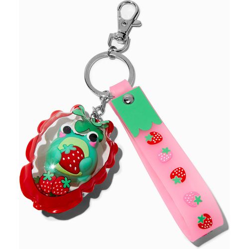 Porte-clés bracelet grenouille fraise gonflable - Claire's - Modalova