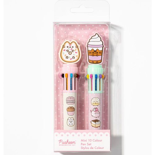 Claire's Lot de 10 mini stylos de couleur pâtisserie ® - Lot de 2 - Pusheen - Modalova