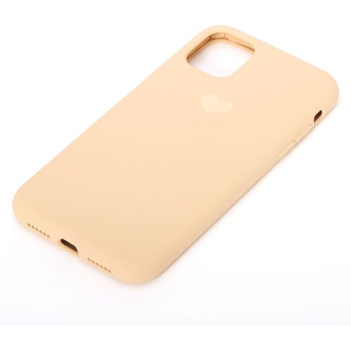 Coque de portable cœur couleur dorée - Compatible avec iPhone 11 - Claire's - Modalova